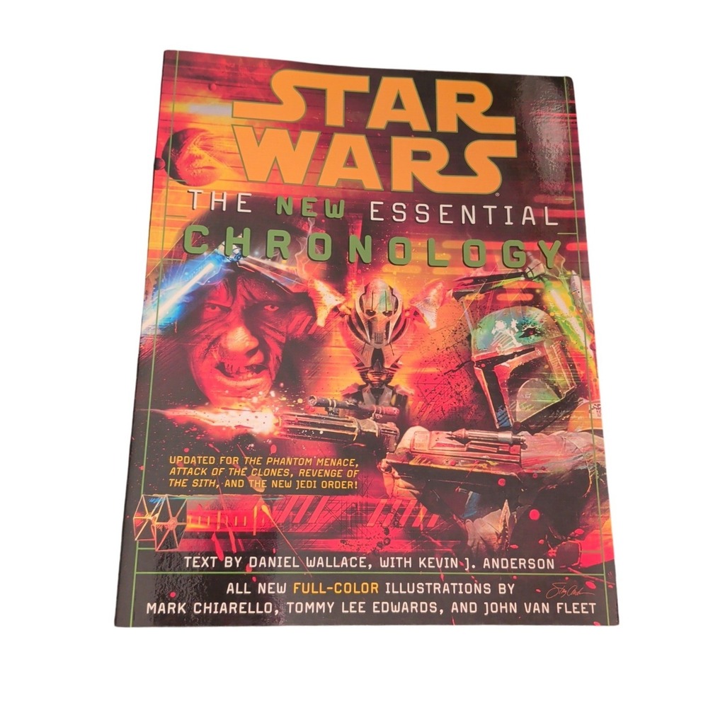 Star Wars The New Essential Chronology Daniel Wallace Del Rey Paperback 2005